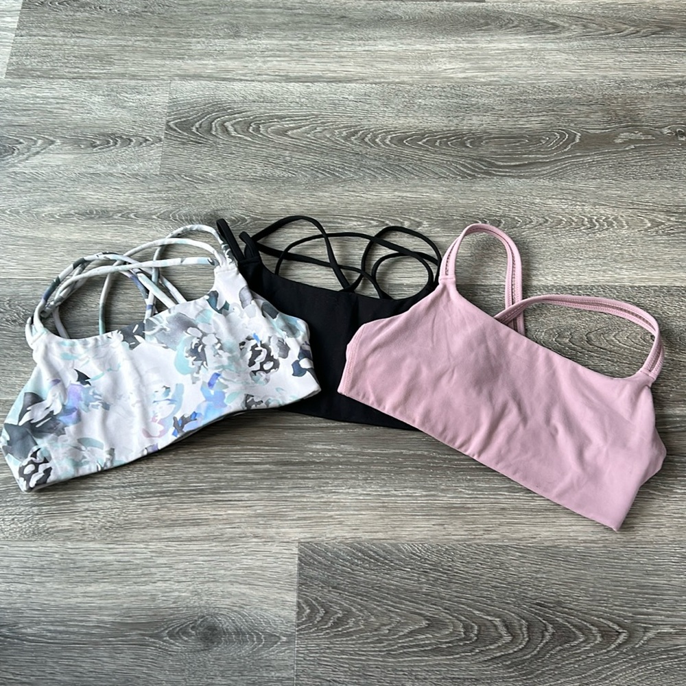 Athleta size small bras. ALL 3 for one price!